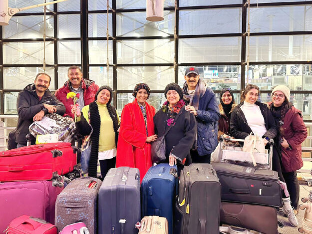 Kuwaiti Family Tourists in Iran with Alireza Damadzadeh the certified tourguide