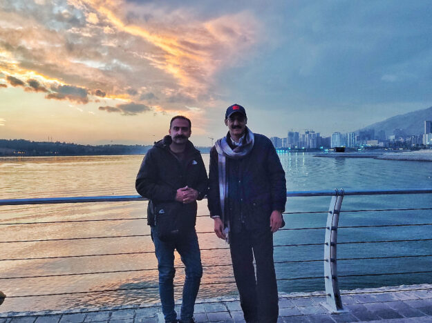 Kuwaiti Family Tourists in Iran with Alireza Damadzadeh the certified tourguide