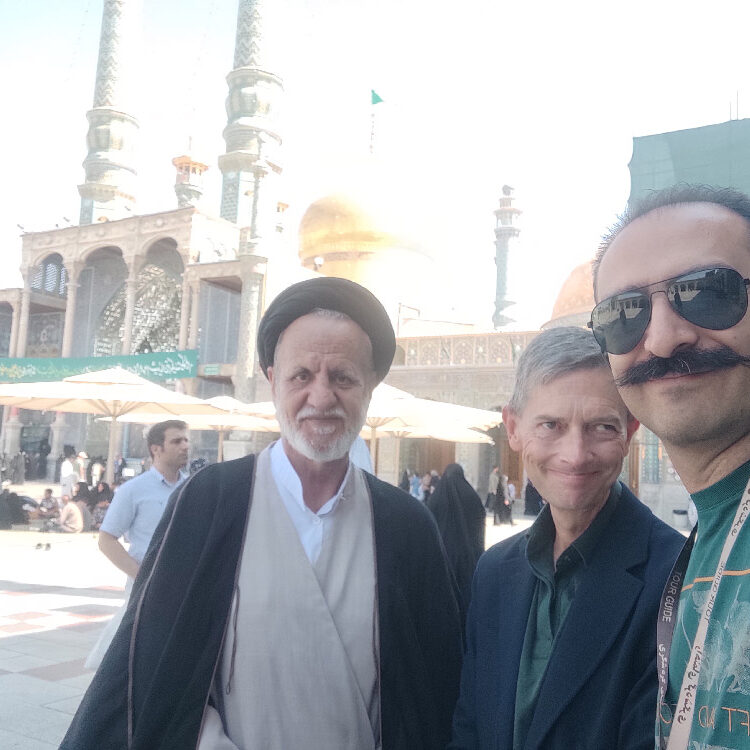 New Zealander Tourist - Iran tour with Alireza Damadzadeh the certified tourguide